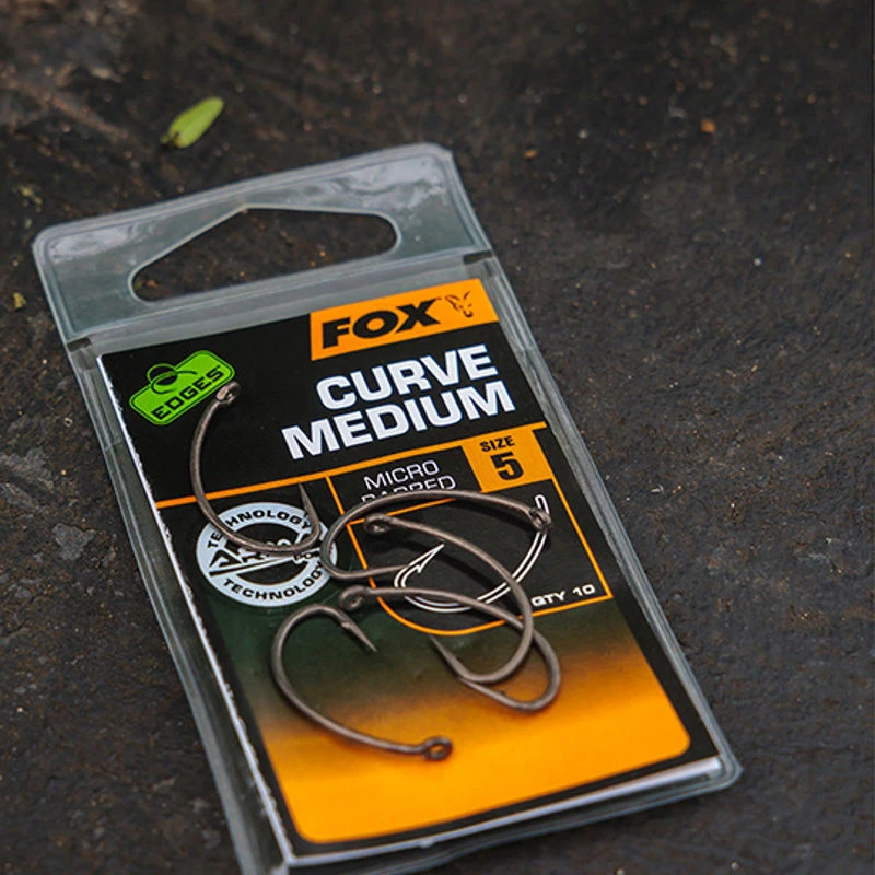 Fox Edges Armapoint Curve Shank Hooks